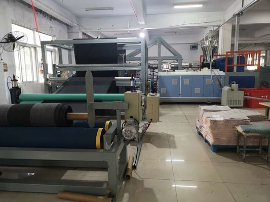 塗るカーペットTPE非編まれたカーペットのための機械を支持する